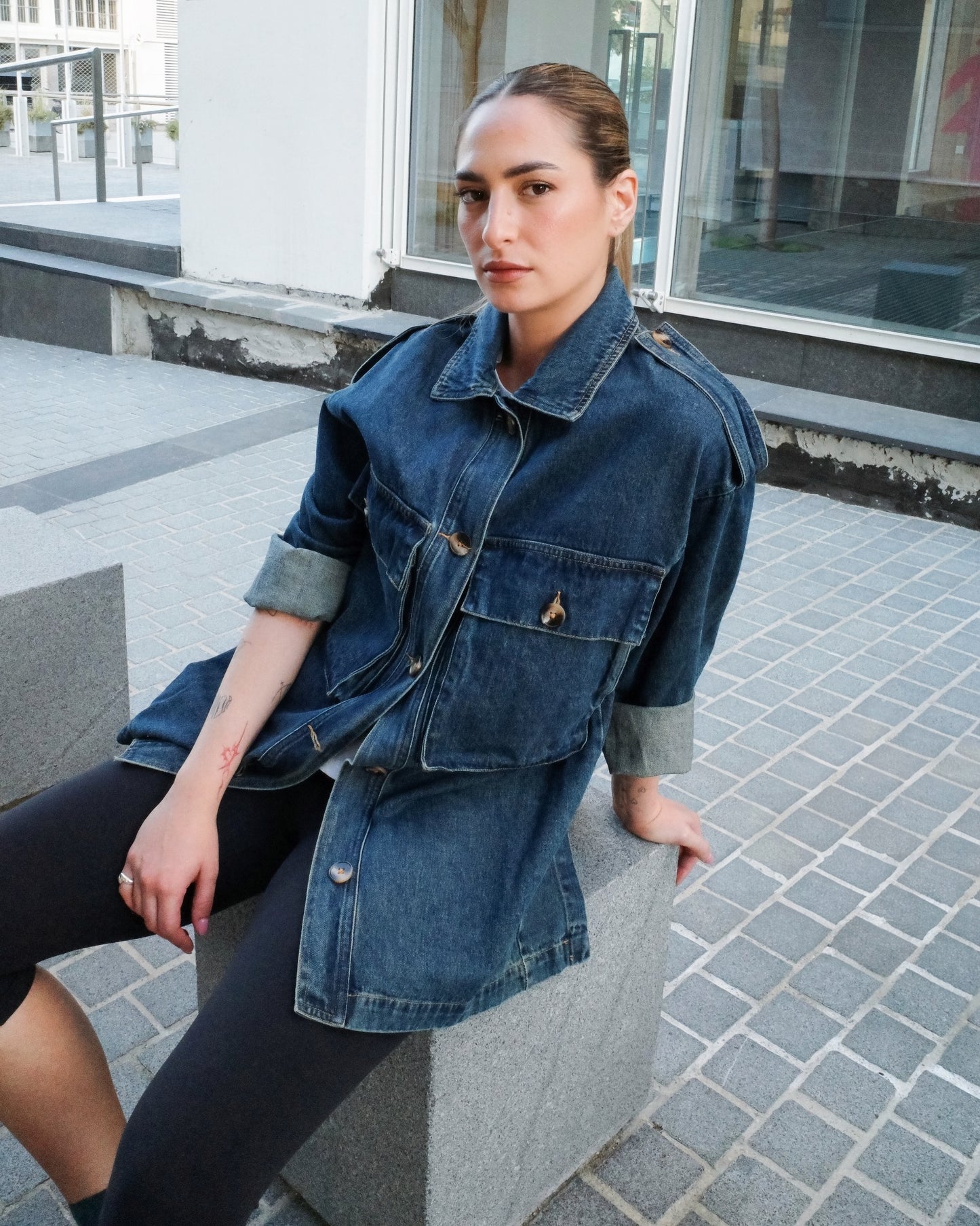 SAFARI DENIM JACKET