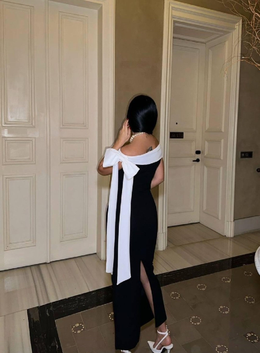 The "BOW" dress