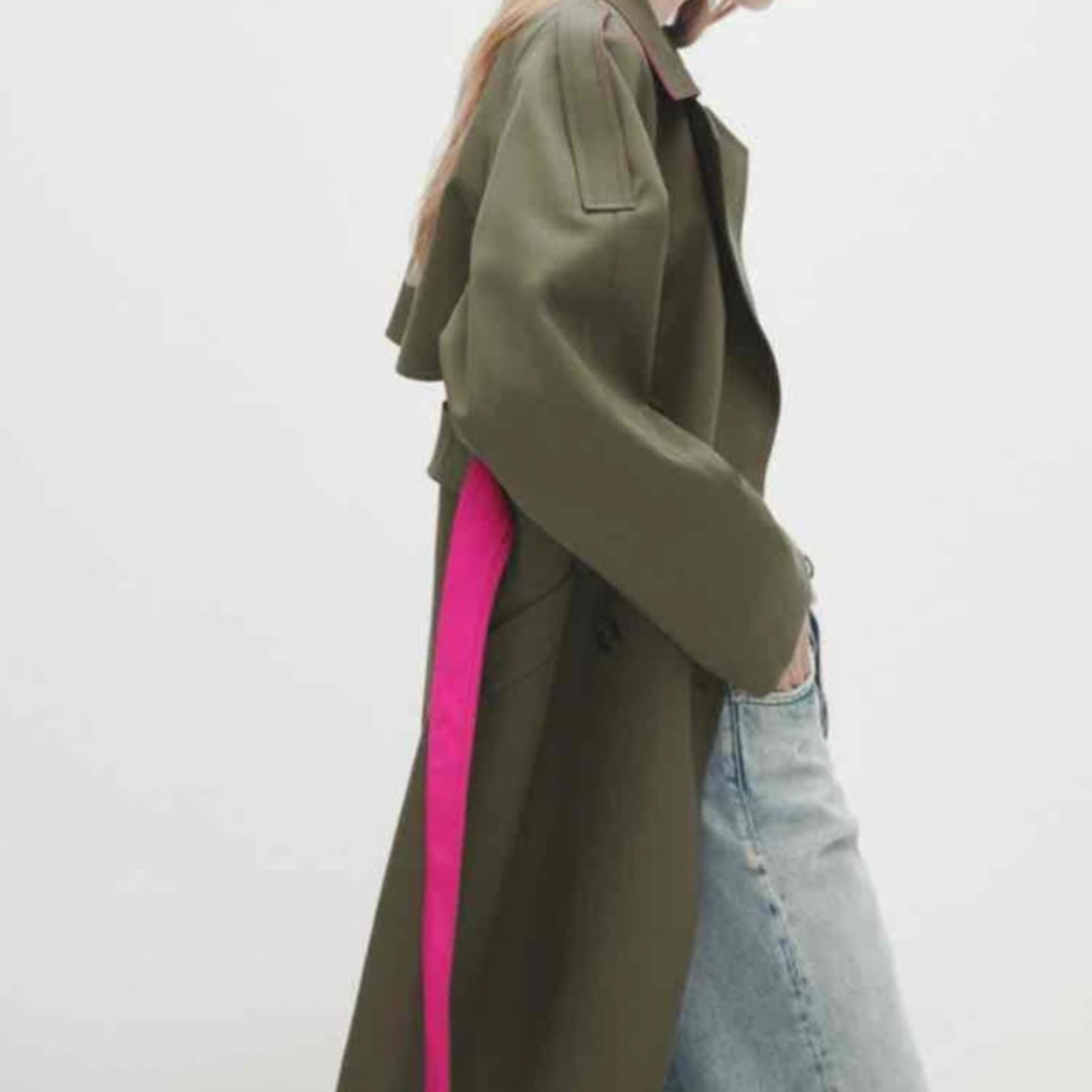 Khaki Trench Coat