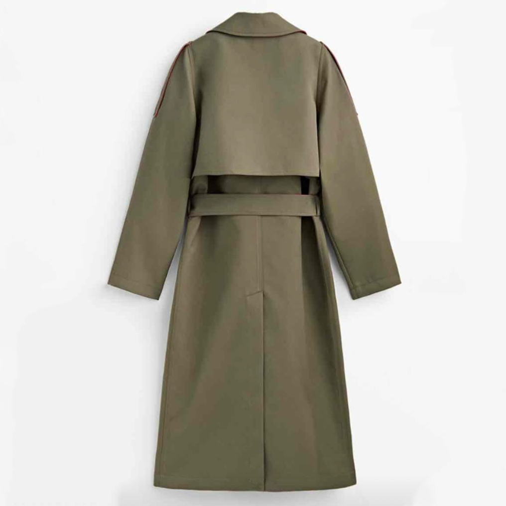 Khaki Trench Coat