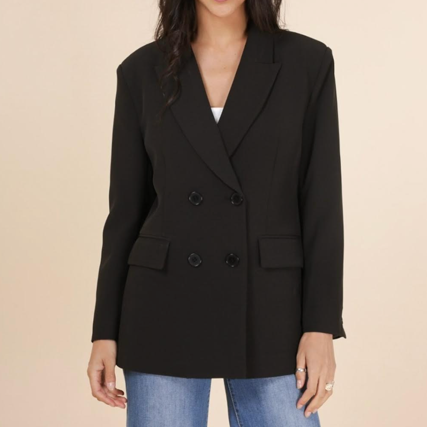 Oversized Black Blazer