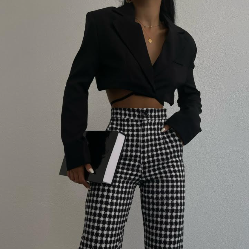Short Black Blazer