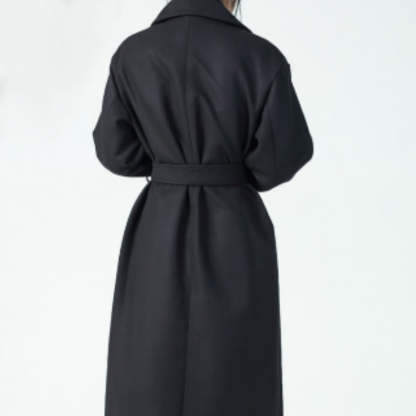 Long Belted Coat