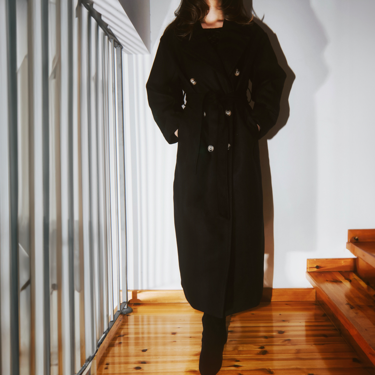 Long Belted Coat