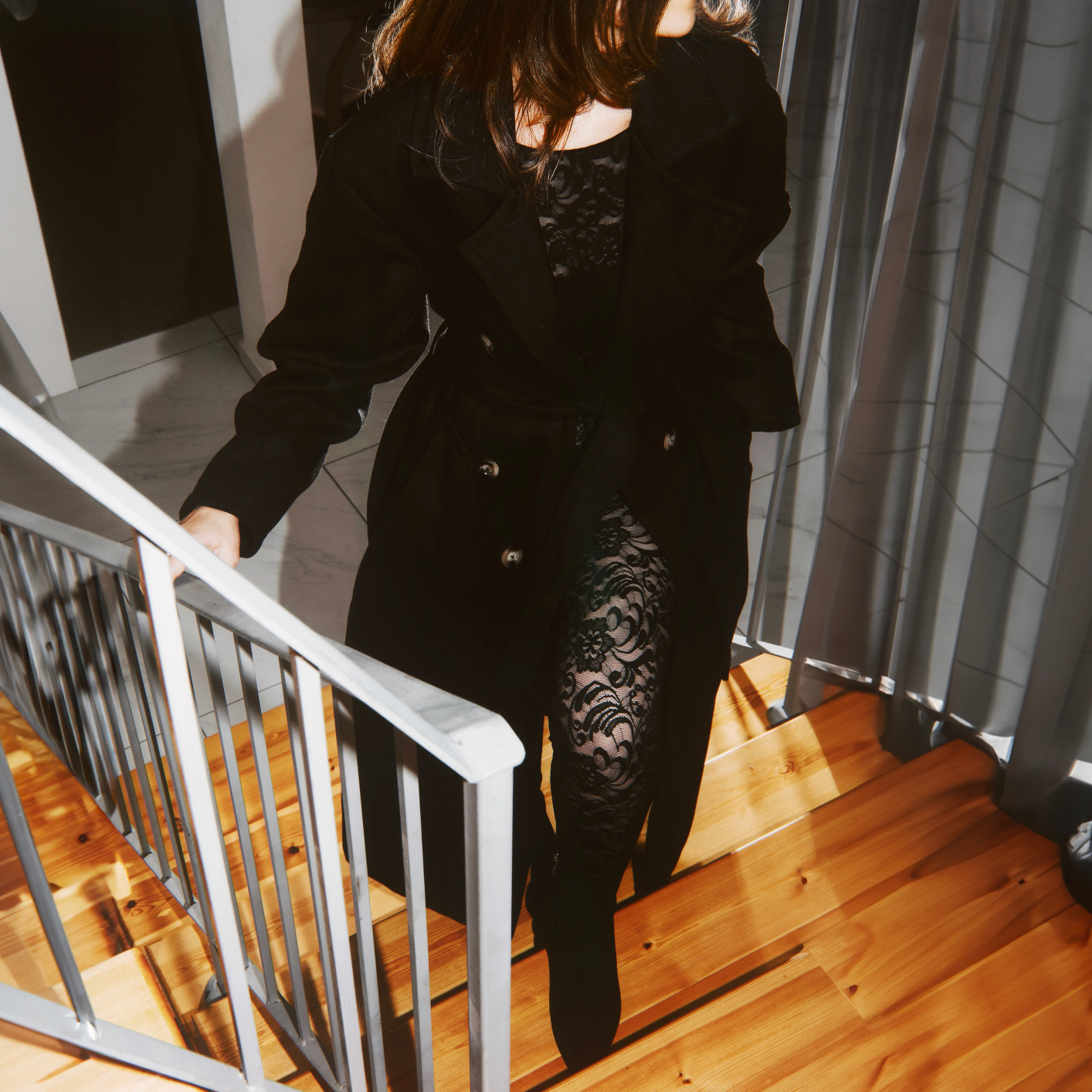 Long Belted Coat