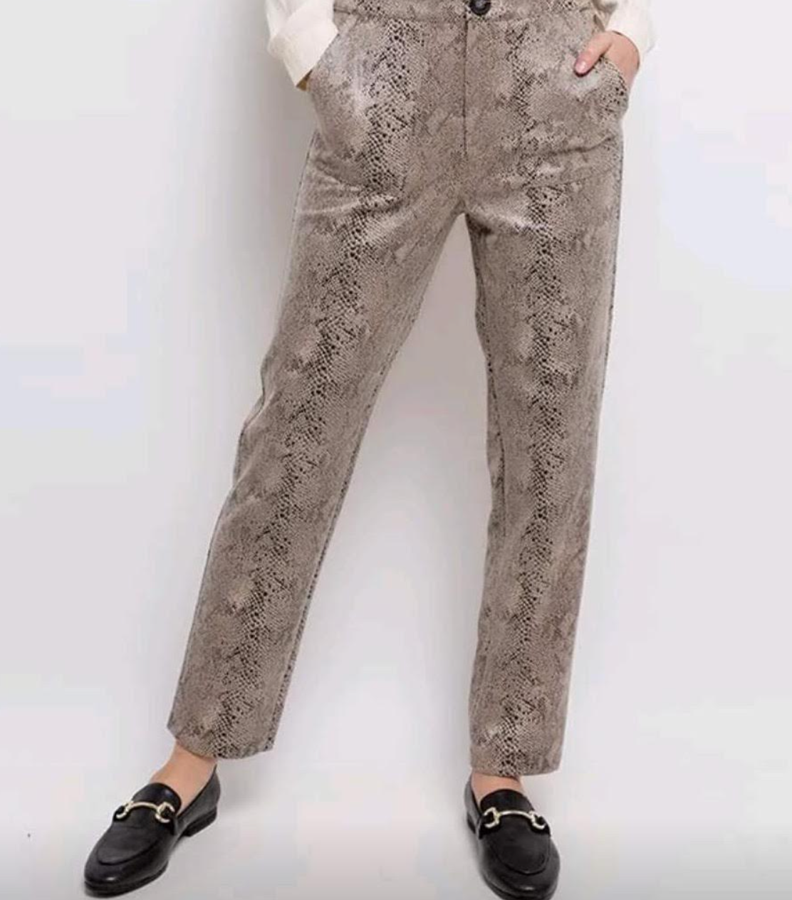 Snake Effect Pants