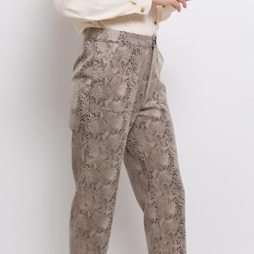 Snake Effect Pants