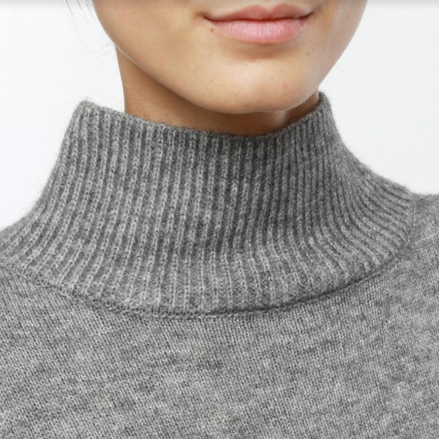 Grey Polo Neck