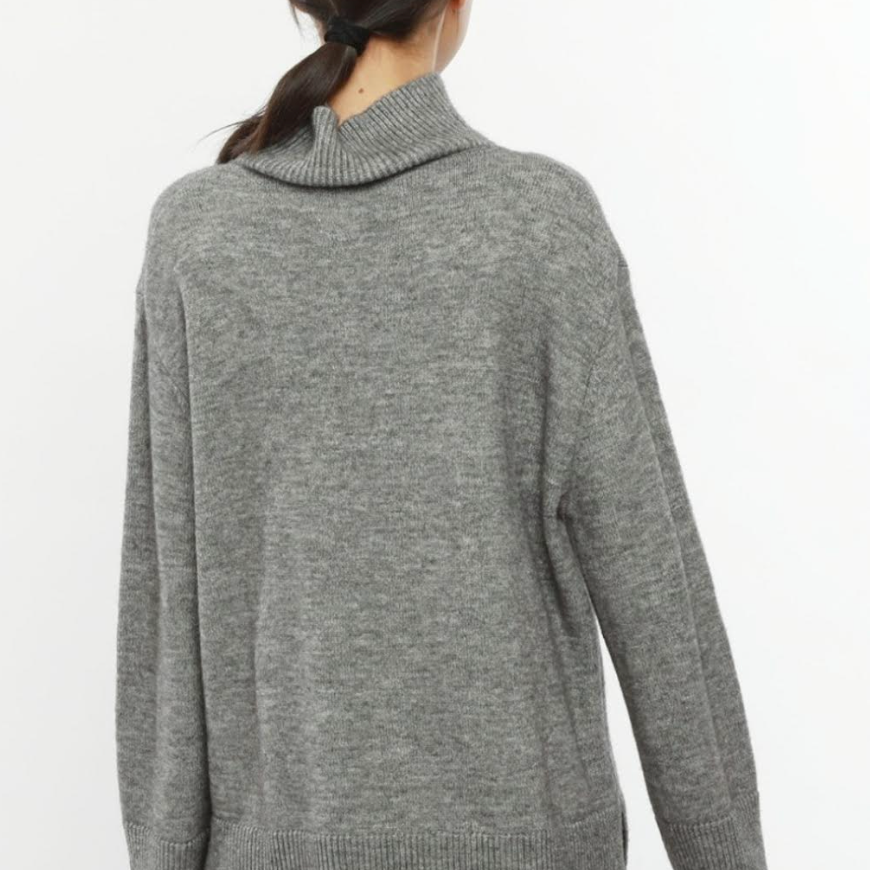 Grey Polo Neck