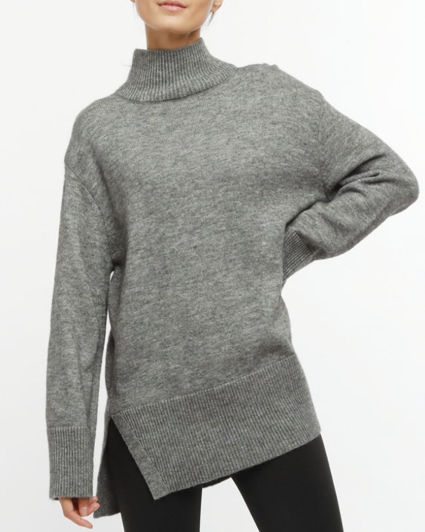 Grey Polo Neck