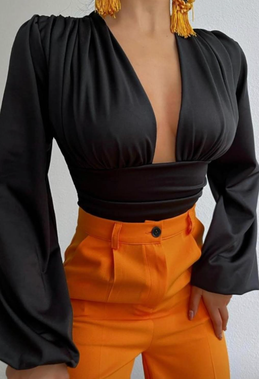 Black Fitted Body