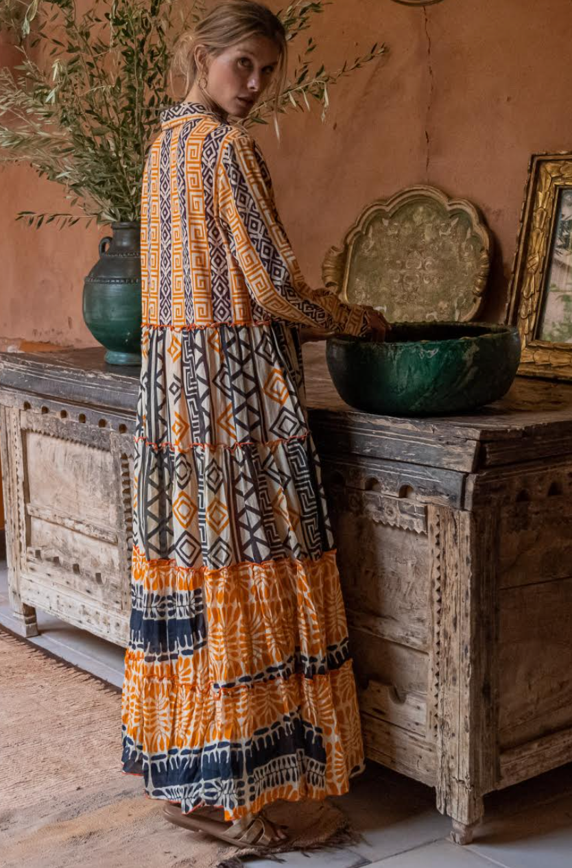 Printed Cuba Dress