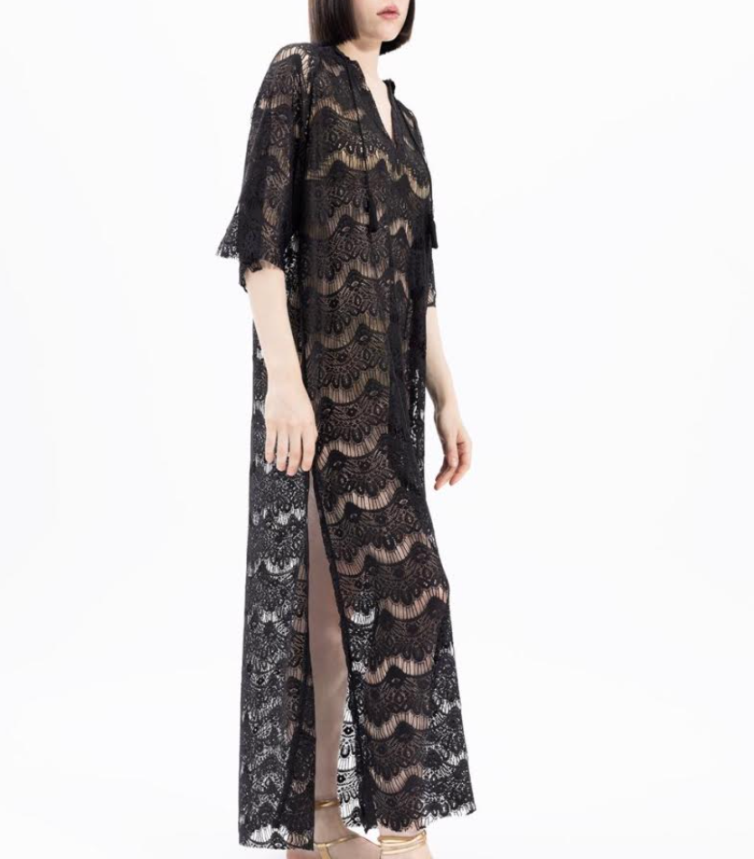Long Lace Kimono
