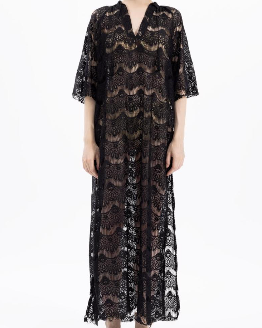 Long Lace Kimono