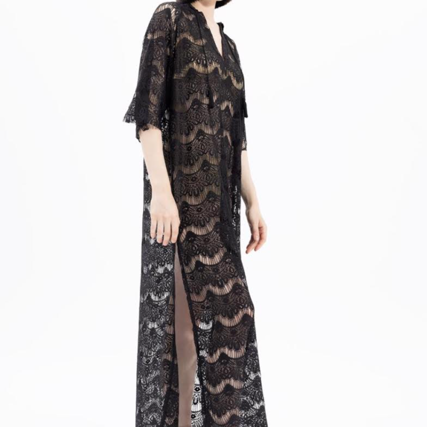 Long Lace Kimono