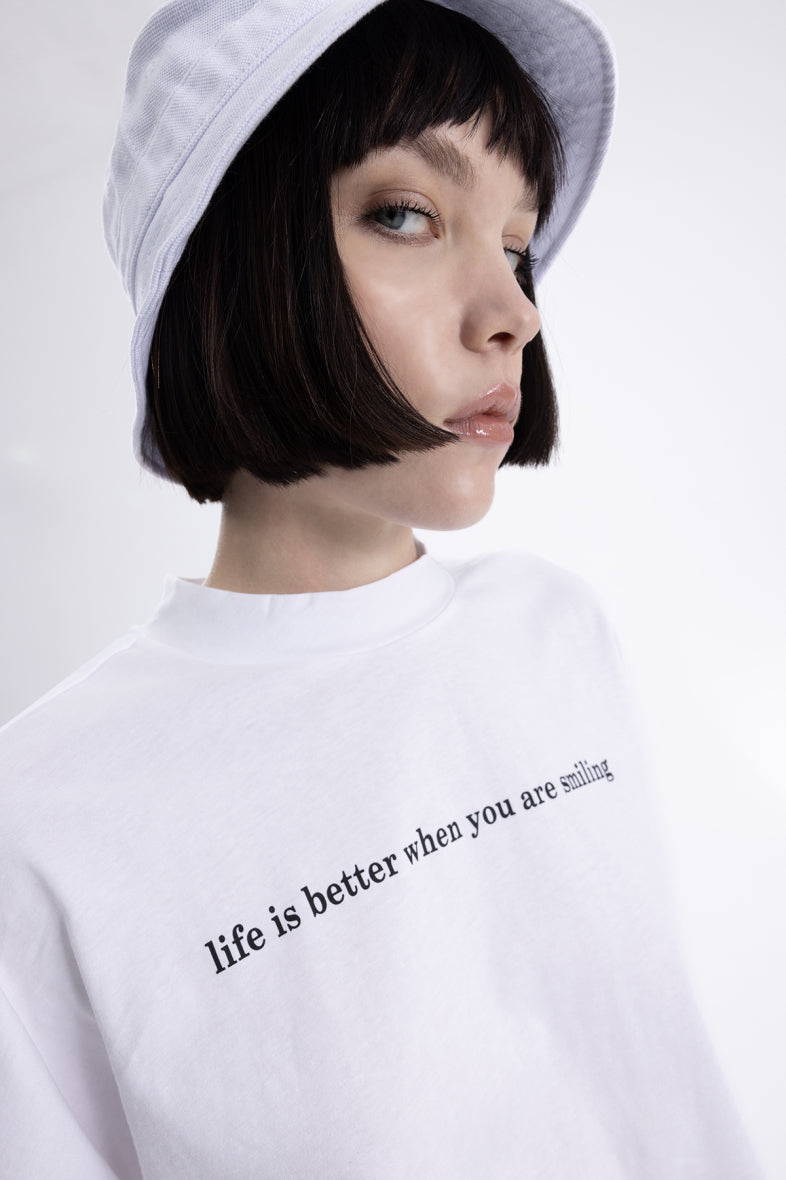 Cropped t-shirt