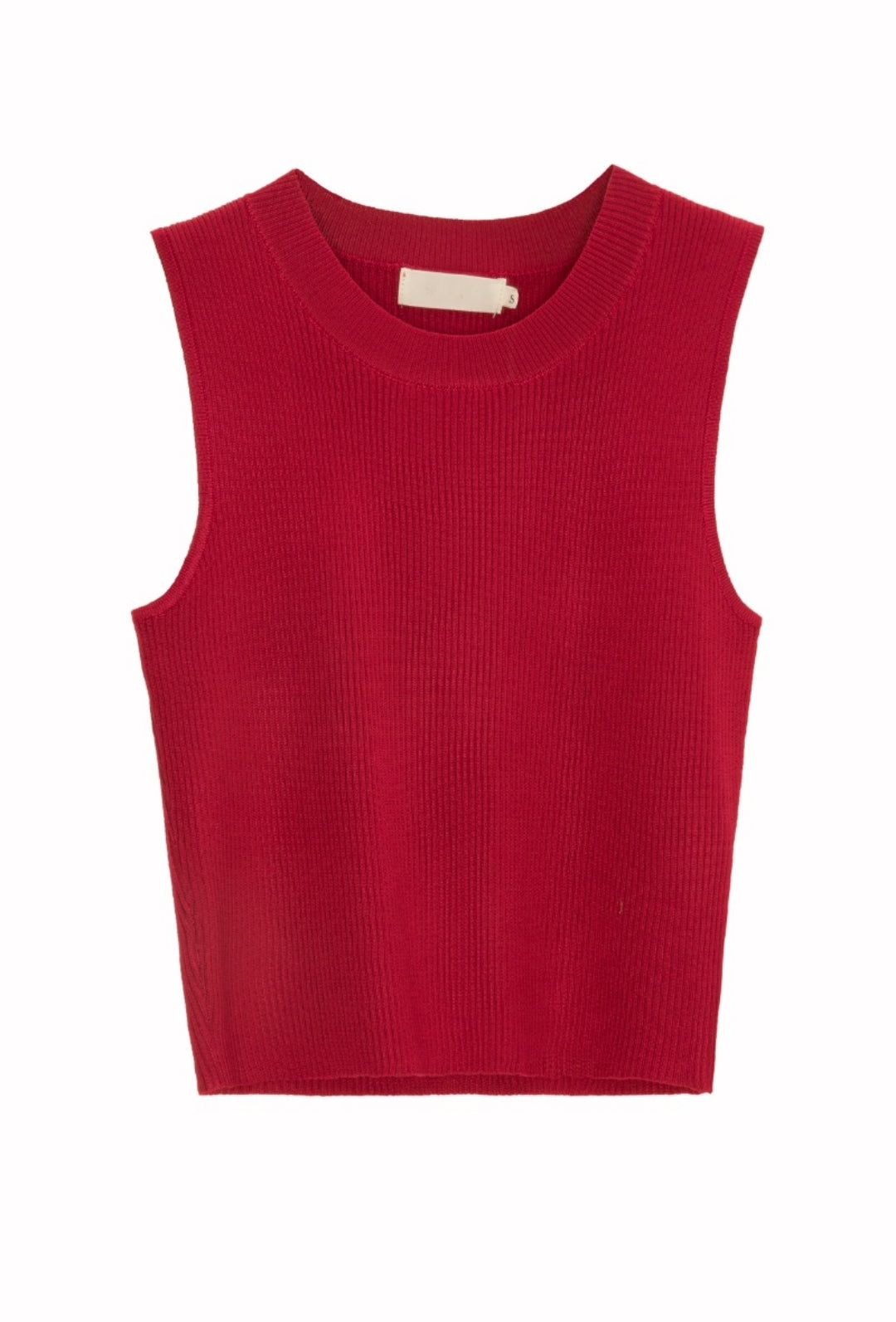 Red crop T-shirt