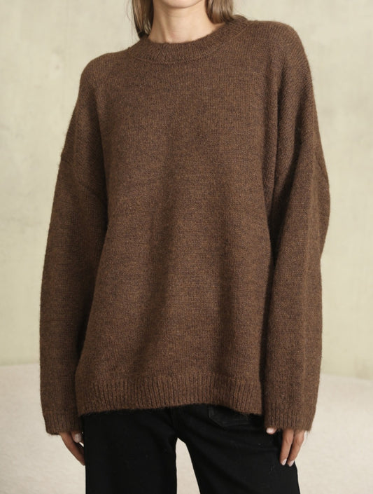 Oversized basic sweater