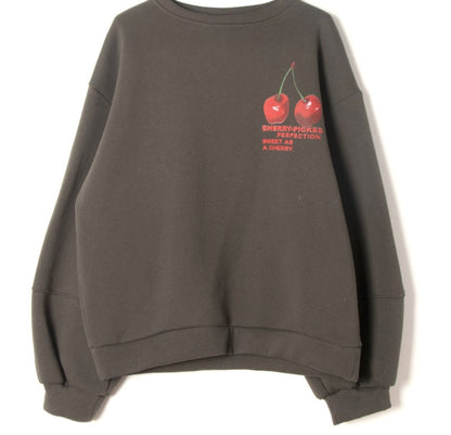 CELIA fleece printed sweatshirt