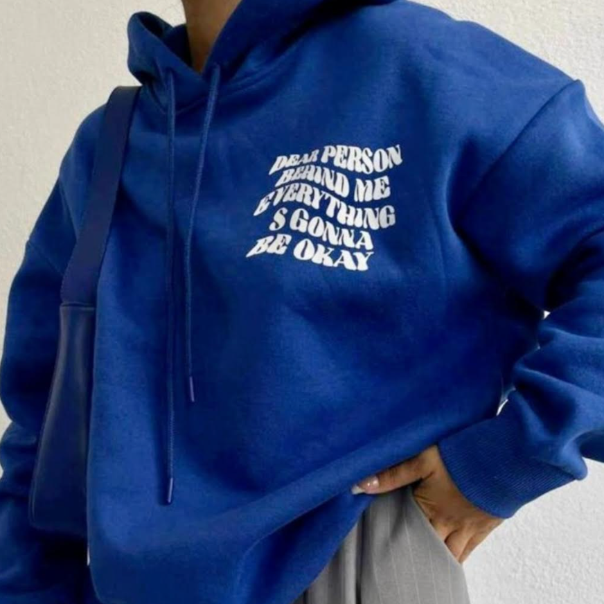 Slogan Hoodie