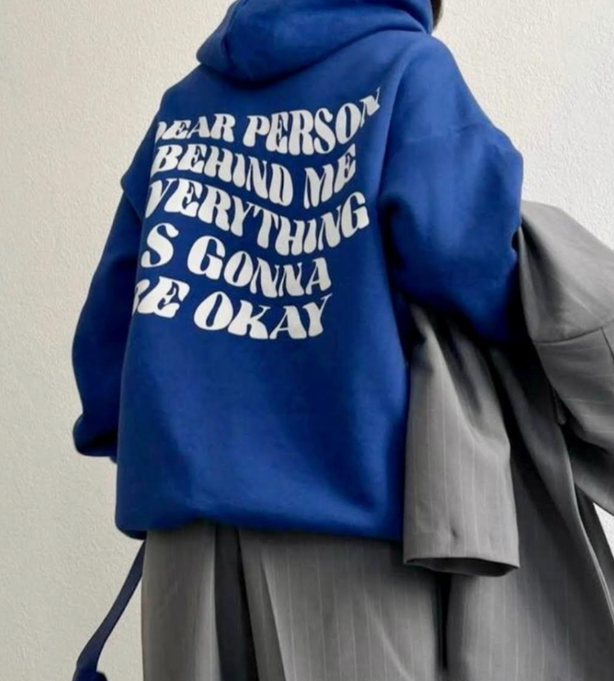 Slogan Hoodie