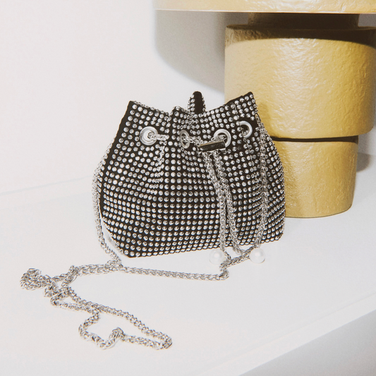 Handbag with Strass