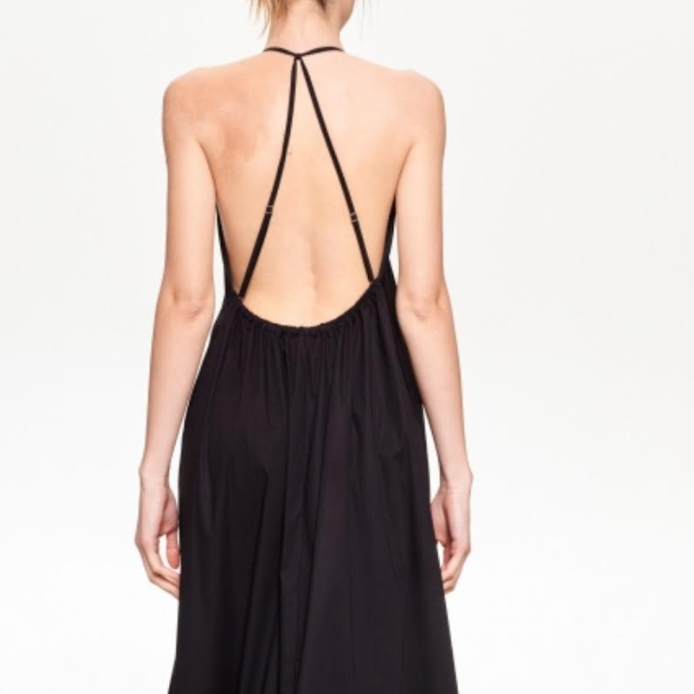 Long Backless Ball Dress