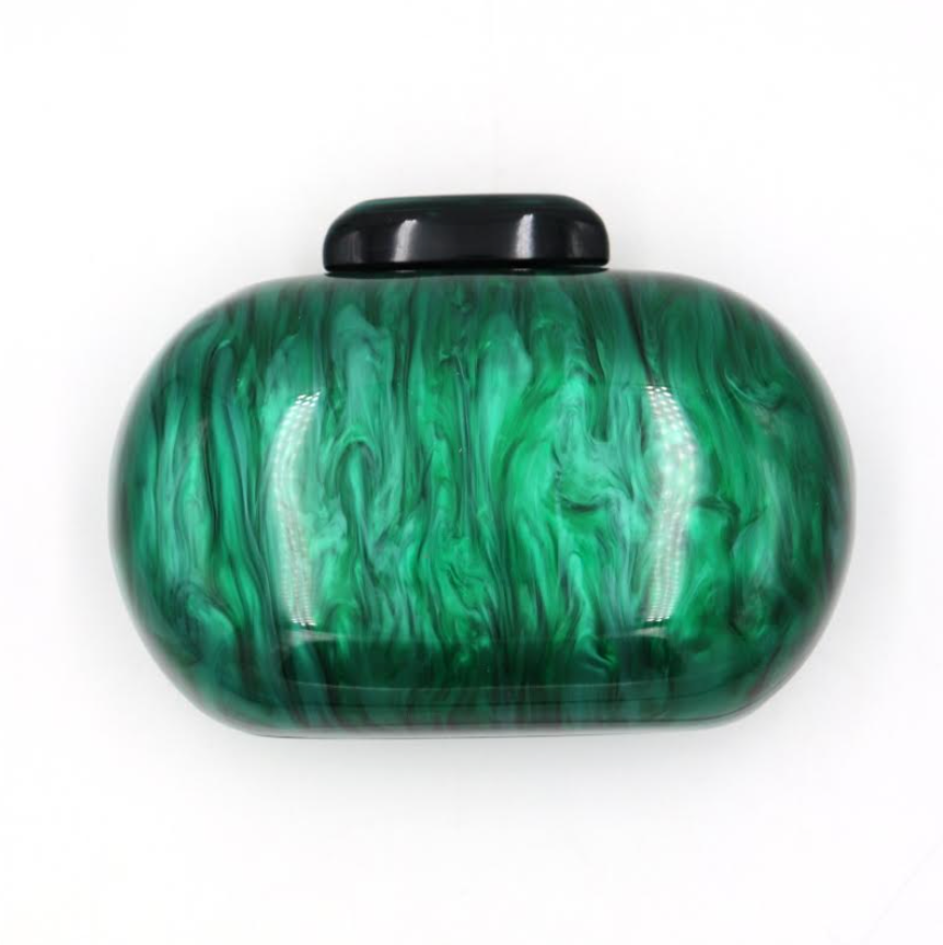 Bakelite Green Pouch