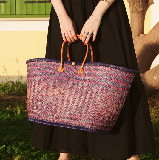Purple Madagascar Basket