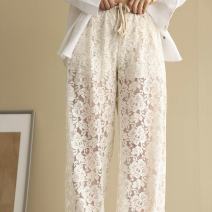 Straight Lace Pants