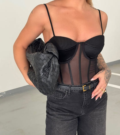Crochet bodysuit