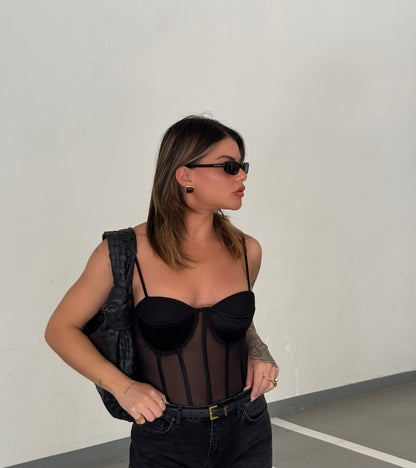 Crochet bodysuit